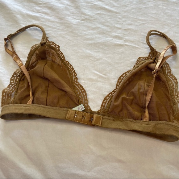 Anemone M/L Burnt Orange Lace Bra PRELOVED - Picture 6 of 6